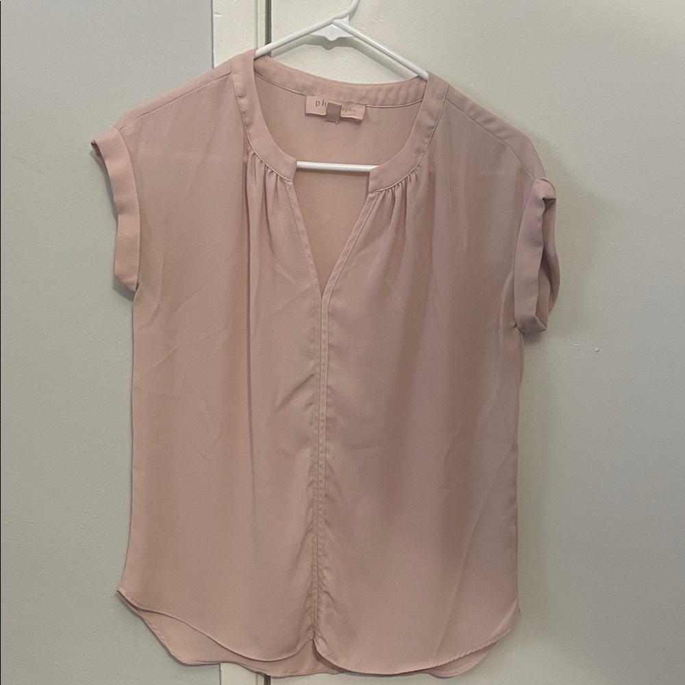 Philosophy Light Pink Blouse